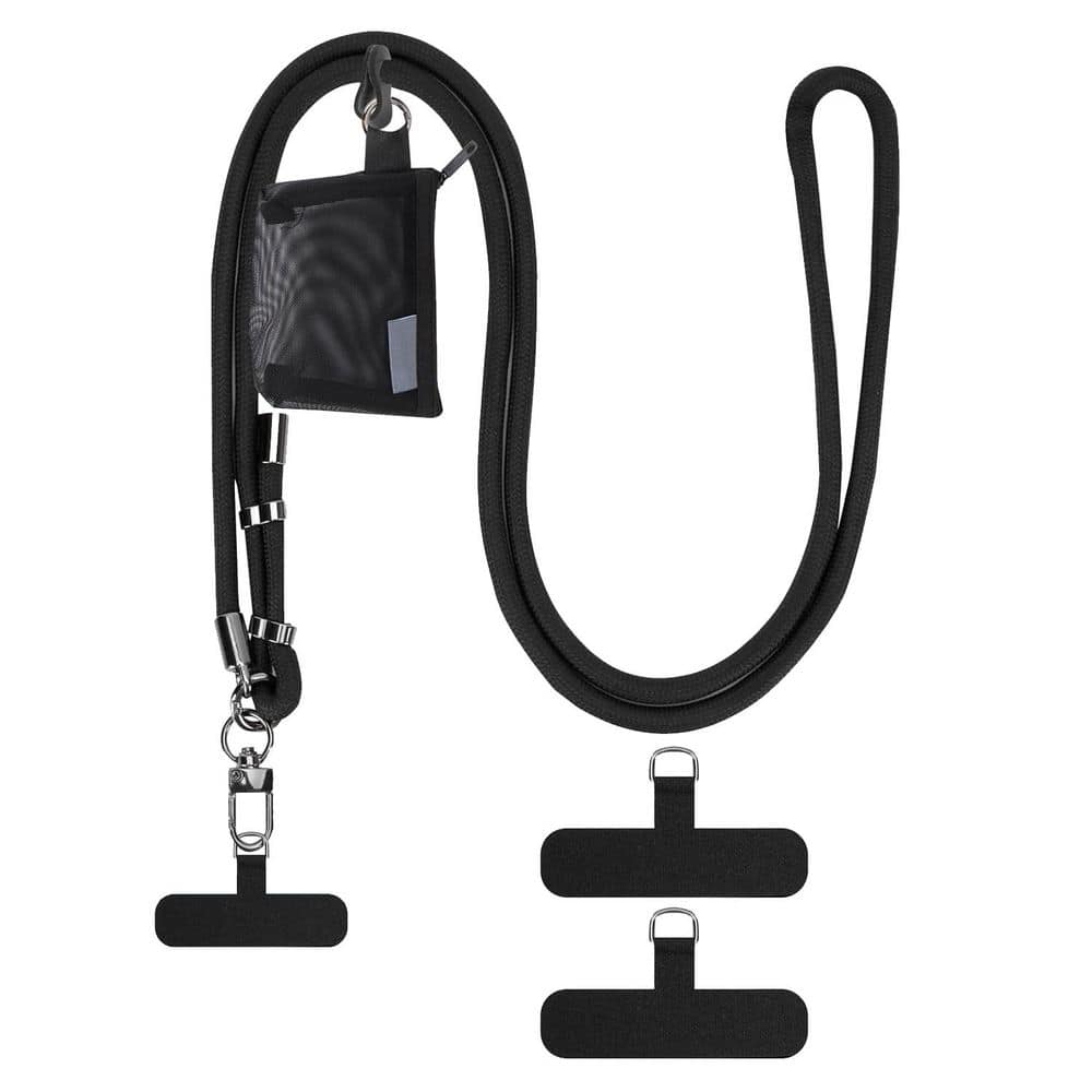 OBJLGEV Adjustable Phone Lanyard Wrist Strap Set with Detachable