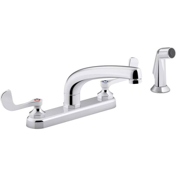 KOHLER Triton Bowe 1.5 GPM 8 in. Widespread 2-Handle Bathroom Faucet with Aerated Flow in Polished Chrome