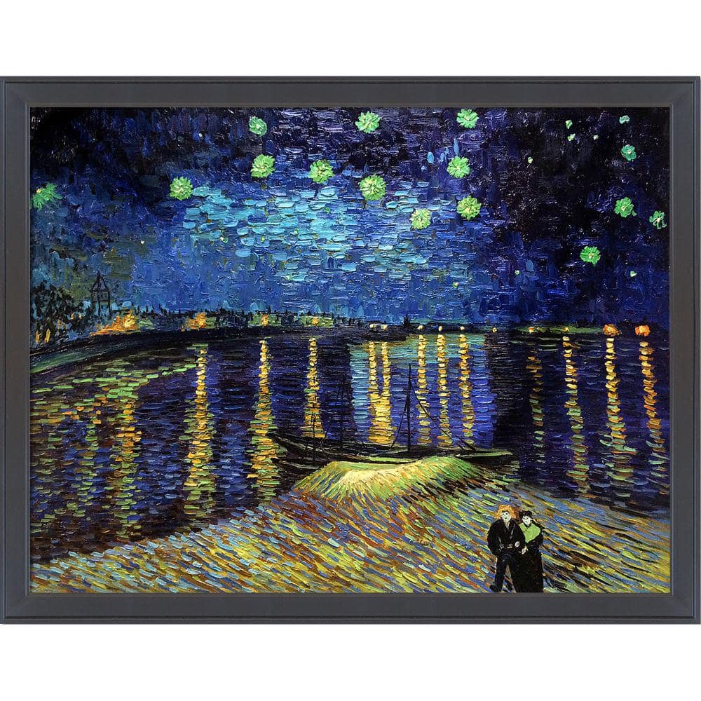 Van gogh on dark 2024 water