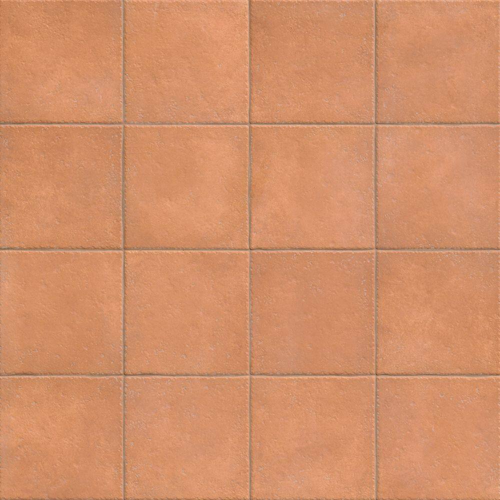 Rosso Antico 10 in. x 10 in. Matte Porcelain Brick Look Floor and Wall Tile (13.44 sq. ft. /Case) price history on PriceWatchPro