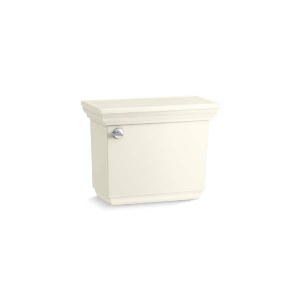 KOHLER Memoirs Stately ContinuousClean 1.28 GPF Single Flush Toilet Tank Only in Biscuit