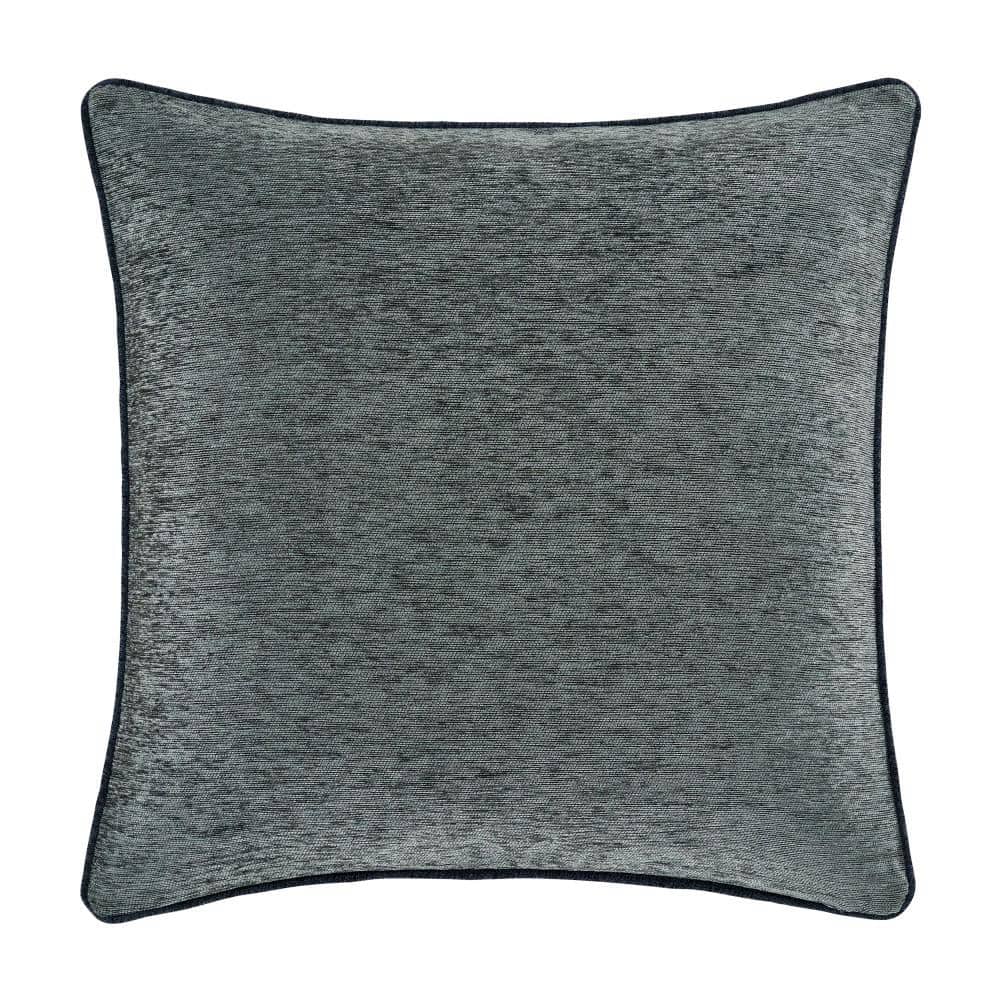 Navy and Dusty Blue Polyester Euro Sham