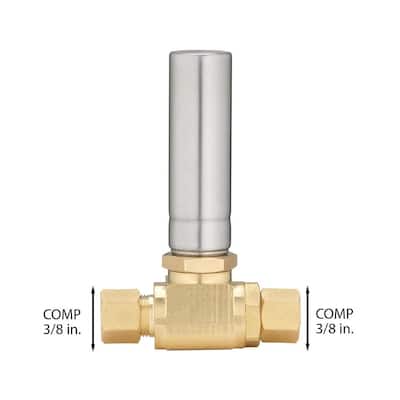 Color : Silver, Size : A LPLCUICAN Valve Stainless Steel Water Pressure Reducing Valve Regulating Valve Pressure Regulating Valve 1/2 3/8 