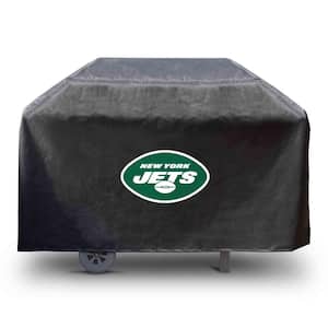 NFL-New York Jets Rectangular Black Grill Cover - 68 in. x 21 in. x 35 in.