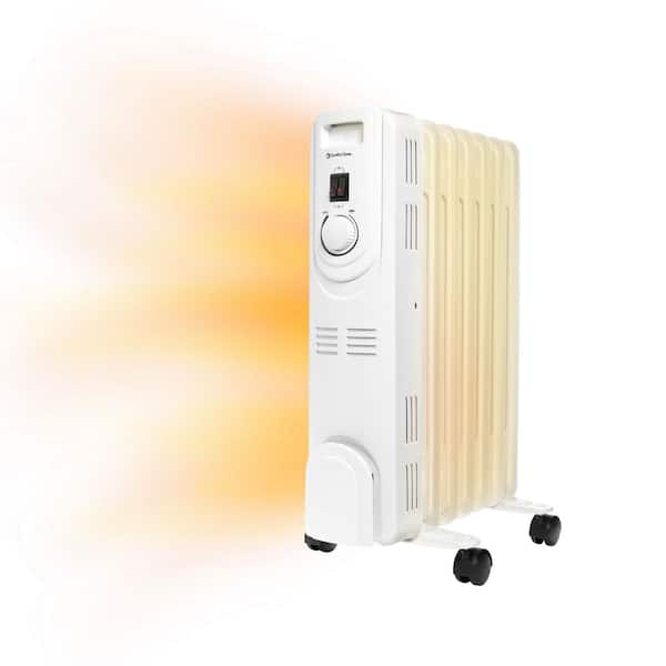 Comfort Zone 1,200-Watt Electric Oil-Filled Radiant Space Heater