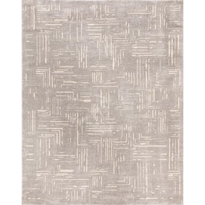 Urban Chic Gray 5 ft. x 7 ft. Contemporary Area Rug
