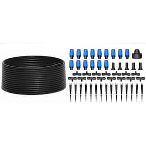 Quick Efficient Connector Hanging Plant Watering System Automatic Mist Irrigation Kit with 65 ft. Hose