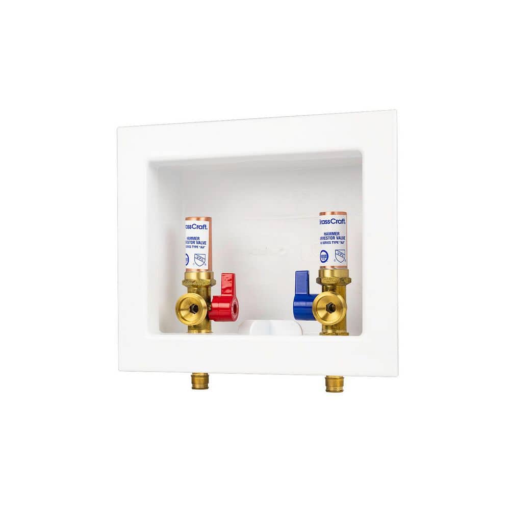 1/2 in. NOM Cold Expansion PEX x 3/4 in. Garden Hose with 1/4 Turn Brass Ball Valves and Hammer Arrestors price history on PriceWatchPro