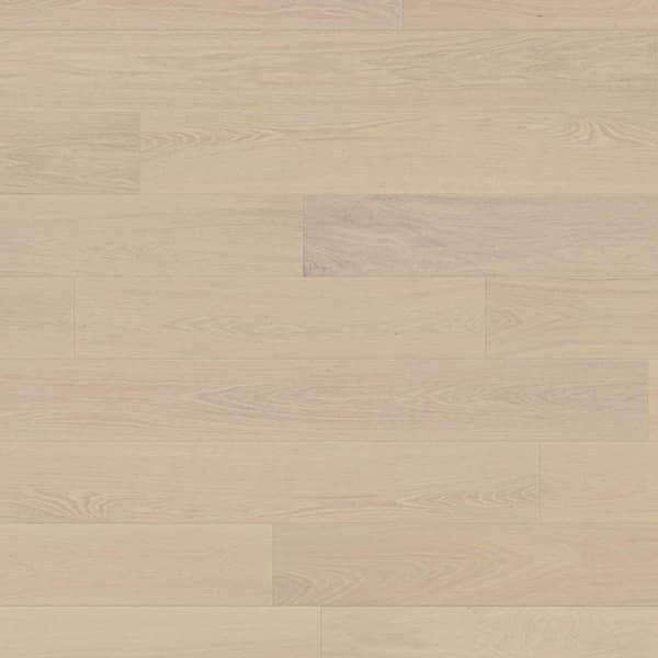 ASPEN FLOORING Take Home Sample-Bane White Oak 3/8 in. T x 7.5 in. W x 7 in. L Water Resistant Engineered Hardwood Flooring