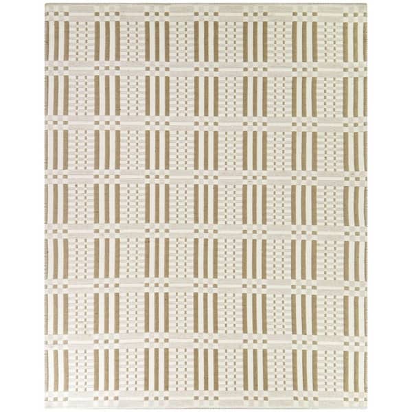 BALTA Thayer Cream 5 ft. x 7 ft. Geometric Area Rug