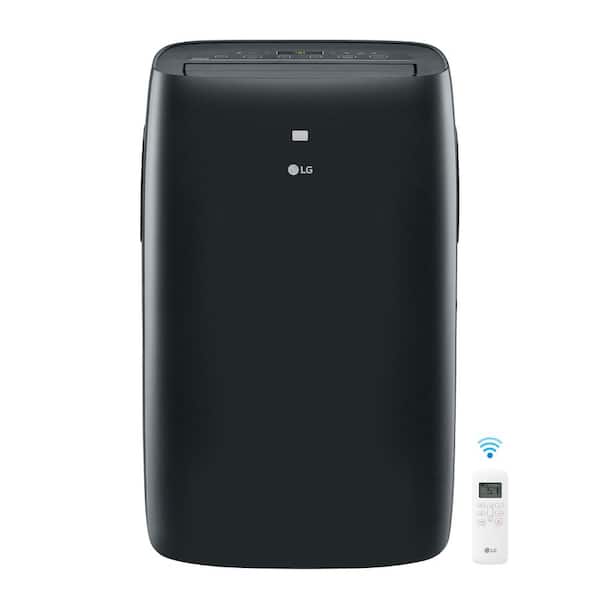 LG 8,000 BTU Portable Air Conditioner LP0822GSSM Cools 350 Sq. Ft. with Dehumidifier and Wi-Fi Enabled in Gray