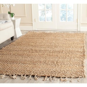 Natural Fiber Beige Doormat 2 ft. x 4 ft. Solid Area Rug