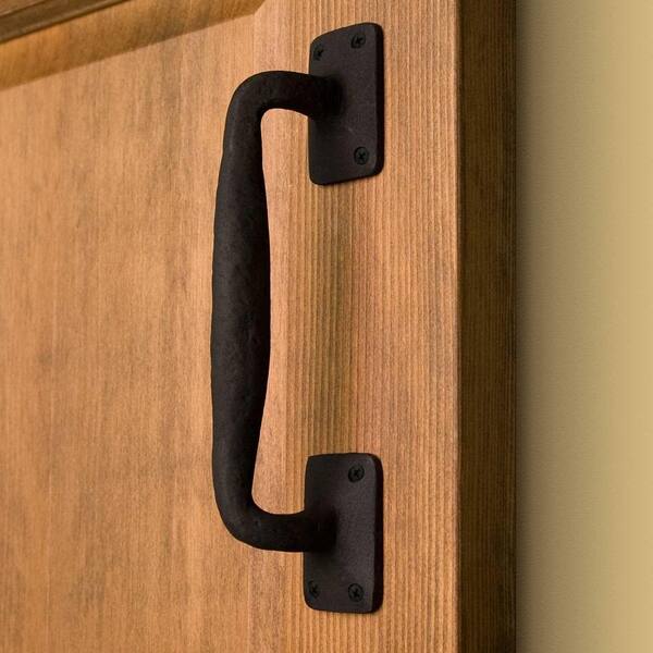 Black Iron Heavy Duty Door Pull