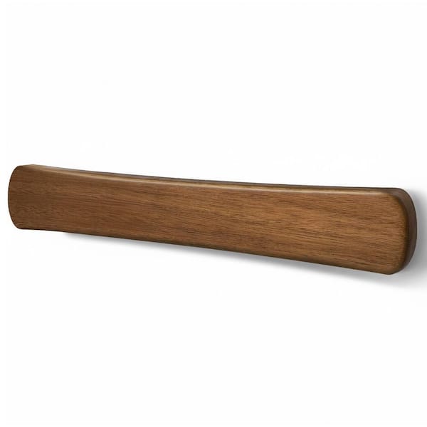 16 in. Acacia Wood Magnetic Knife Holder Strip Wall-Mounted Secure Knife Storage Organizer with Full-Length Magnet