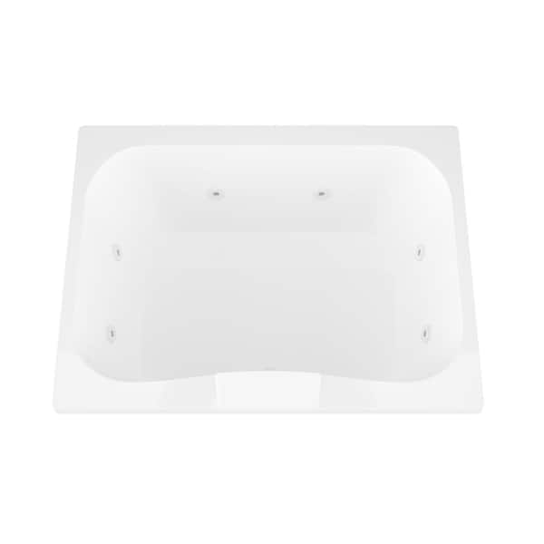 Universal Tubs Rhode Series 60 in. x 47 in. Rectangular Whirlpool