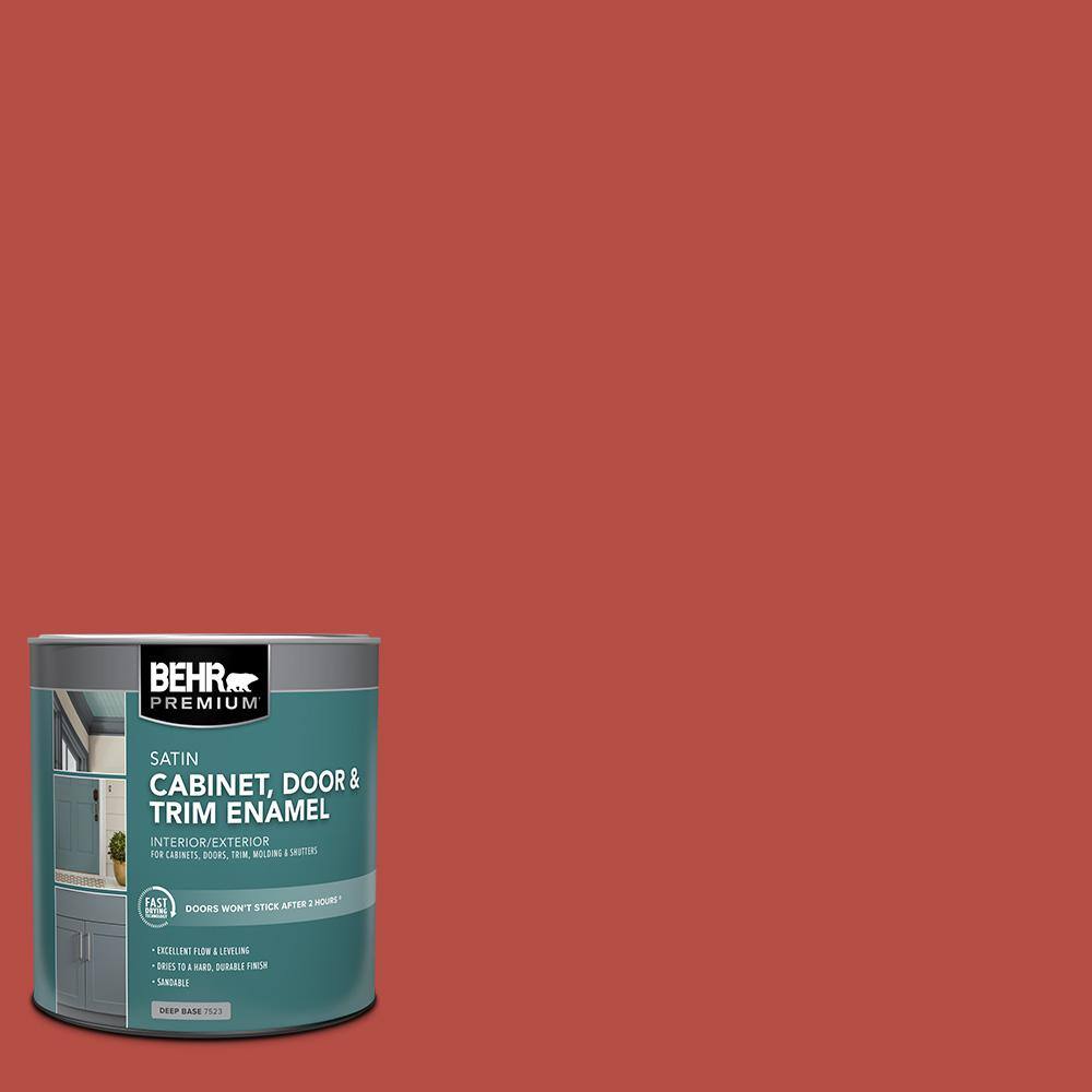 1 qt. #M160-7 Raging Bull Satin Enamel Interior/Exterior Cabinet, Door & Trim Paint price history on PriceWatchPro