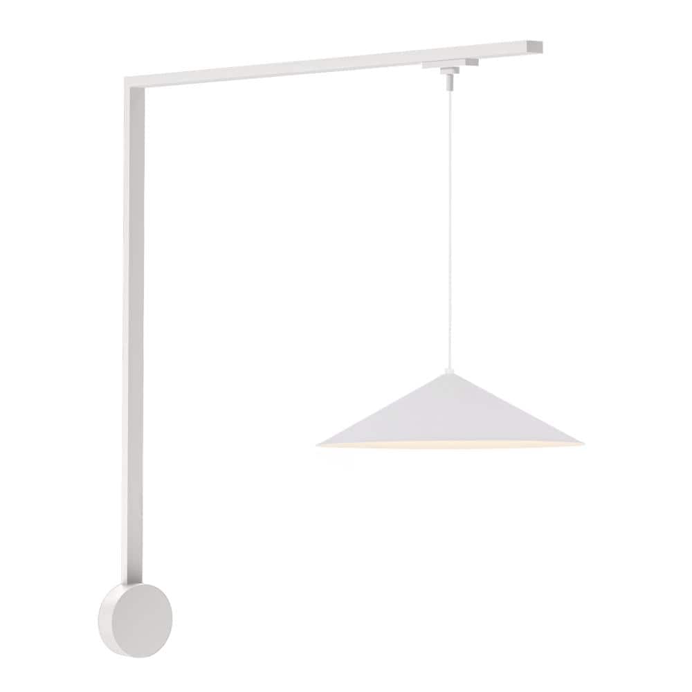 Luiz 1 Light White dimmable 3000K LED Trilo Track Wall Kit price history on PriceWatchPro