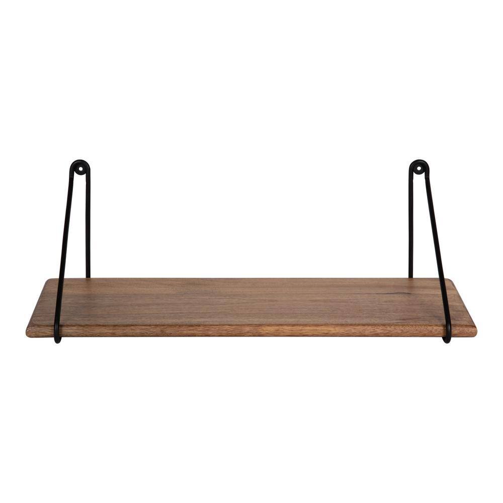 Kate and Laurel Palone 8.00 in. x 24.00 in. x 8.00 in. Natural Wood ...