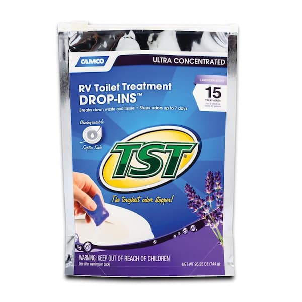 Tst Lavender Holding Tank Treatment - Drop-Ins, 15 Pack