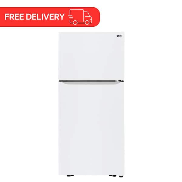 30 in. W 20 cu. ft. Top Freezer Refrigerator w/ Multi-Air Flow and Reversible Door in White, ENERGY STAR