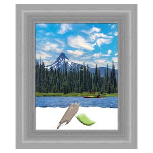 Peak Polished Nickel Narrow Picture Frame Opening Size 11 x 14 in.