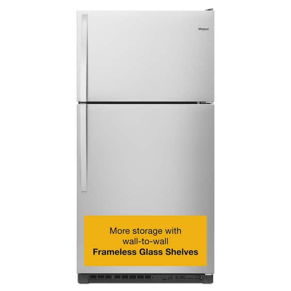 20.5 cu. ft. Top Freezer Refrigerator in Fingerprint Resistant Stainless Steel