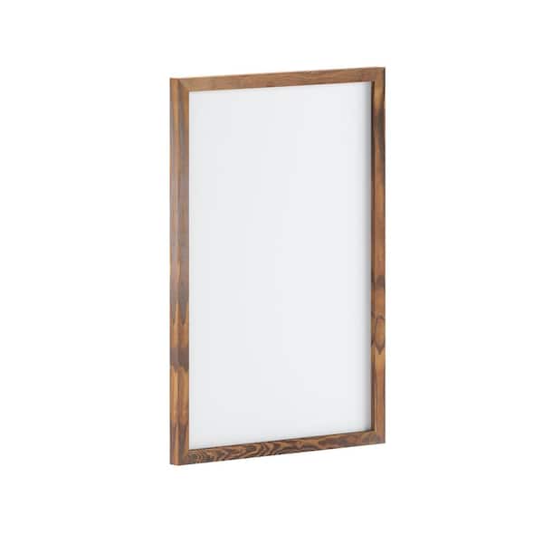 Carnegy Avenue Torched Brown 20 in. W x 30 in. H Magnetic Marker Board