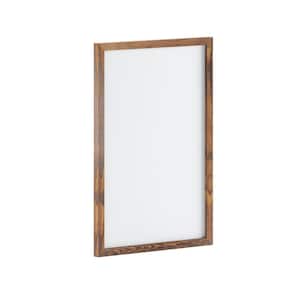 Torched Brown 20 in. W x 30 in. H Magnetic Marker Board