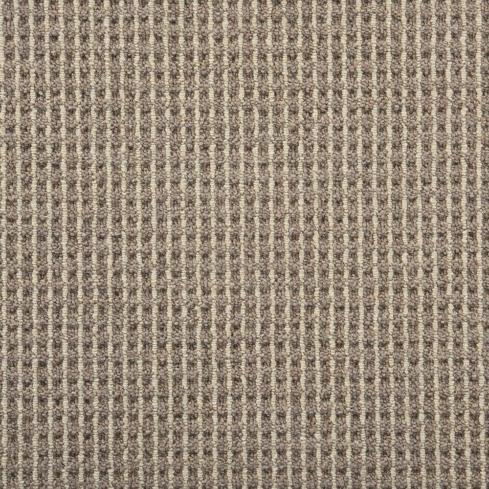 6 in. x 6 in. Loop Carpet Sample - Shenadoah Stripe - Color Bark/Plains price history on PriceWatchPro
