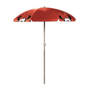 5.5 ft. Minnie Mouse Red Portable Beach Umbrella