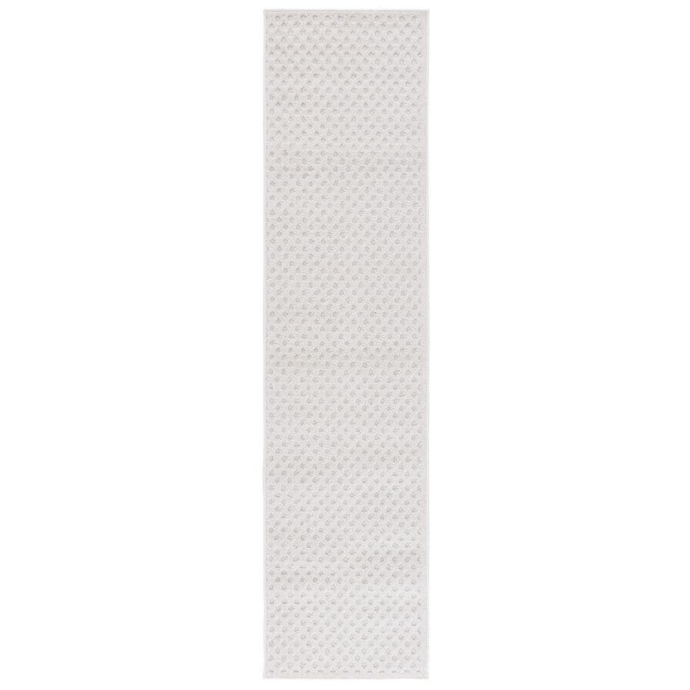 Stella Ivory 2 ft. x 8 ft. Solid Geometric Diamond Indoor/Outdoor Runner Rug price history on PriceWatchPro