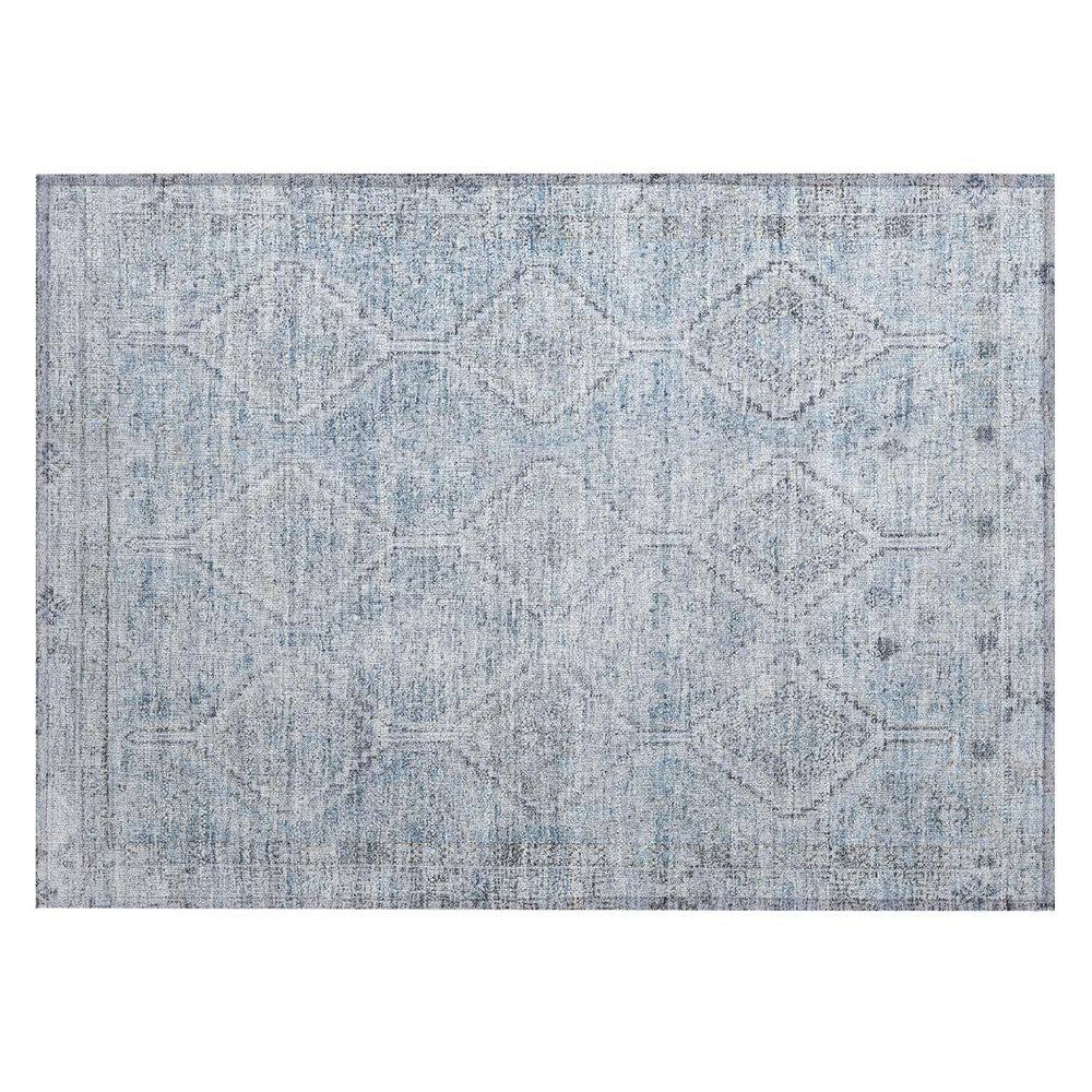 Chantille Machine Washable Indoor/Outdoor Abstract ACN2727 Sky 3 ft. x 4 ft. Area Rug price history on PriceWatchPro