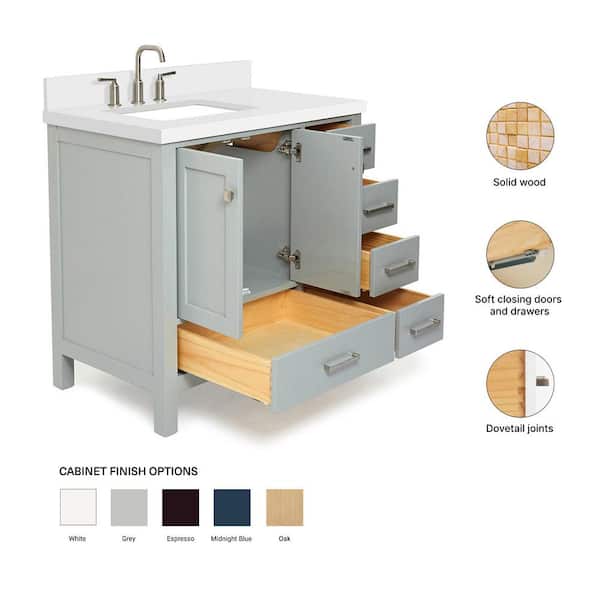 Reviews for ARIEL Cambridge 36 in. Single Sink Freestanding