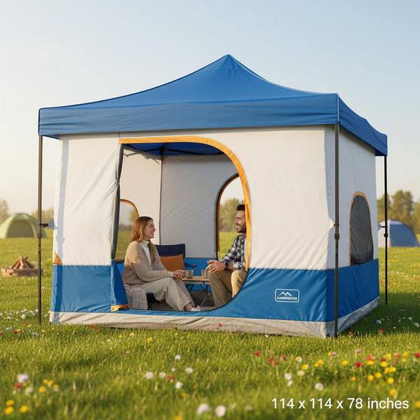 テントテン　ラクタープ Camping Blue Inner Tent for 10 ft. x 10 ft. Canopy (TOP and Frame
