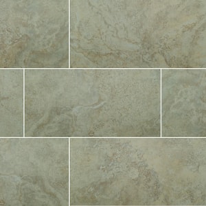 Toscana Beige 12 in. x 24 in. Matte Porcelain Stone Look Floor and Wall Tile (18 sq. ft./Case)