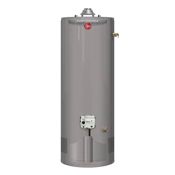 Rheem Performance 50 Gal. Short 6-Year 40,000 BTU Ultra Low NOx (ULN) Natural Gas Tank Water Heater
