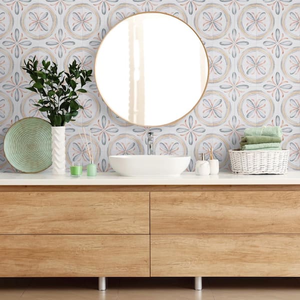 Saint Germain Chaud Deco Rivette 5-3/4 in. x 5-3/4 in. Porcelain Floor and Wall Tile (10.56 sq. ft./Case)
