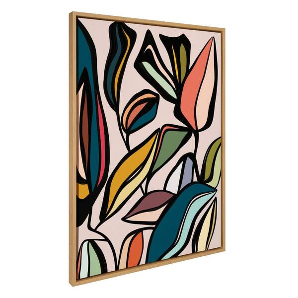 Kate and Laurel Sylvie Fanciful Ficus 2 - Stampa artistica da parete