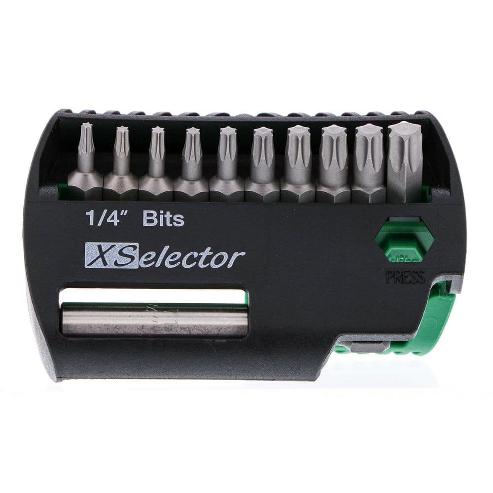 Torx Xselector and Magnetic Bit Holder Set-T7-T40 (11-Piece) price history on PriceWatchPro