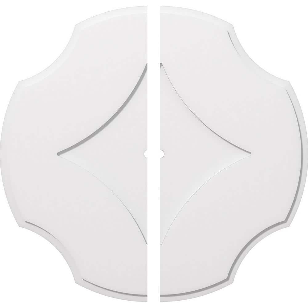 1 in. P X 13-1/4 in. C X 38 in. OD X 1 in. ID Percival Architectural Grade PVC Contemporary Ceiling Medallion, Two Piece price history on PriceWatchPro