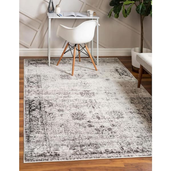 Sofia Casino Gray 10 ft. x 14 ft. 1 in. Area Rug