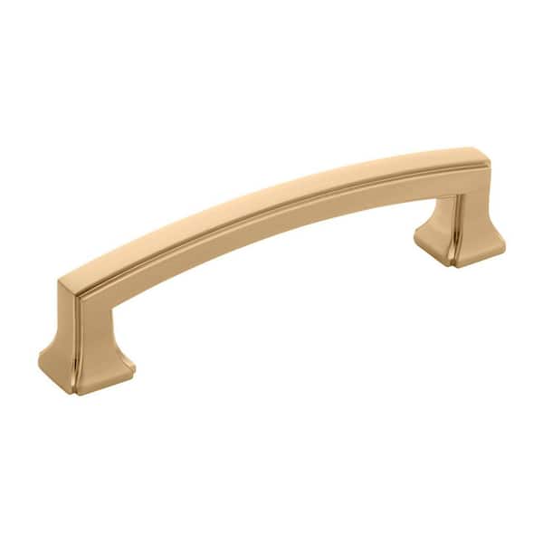 Bridges Collection 3-3/4 in. (96mm) Center to Center Champagne Bronze Bar Cabinet Pull (10-Pack)