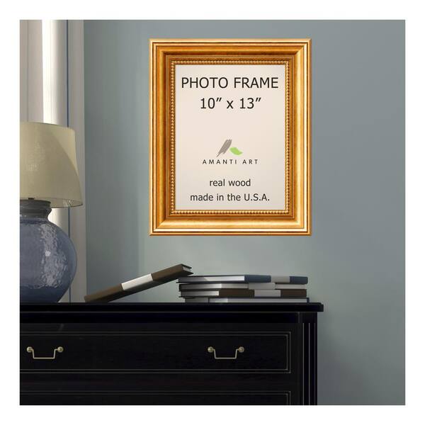 Amanti Art Townhouse 10 in. x 13 in. Gold Picture Frame