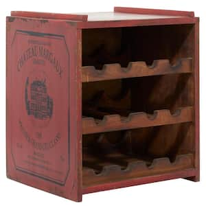 12- Bottle Red Standing Wine Rack