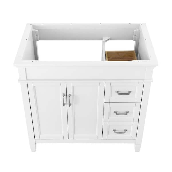 Dropship 21.6 White Bathroom Vanity ; Combo Cabinet ; Bathroom