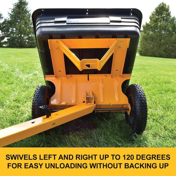 12 cu. ft. Poly Swivel Dump Cart