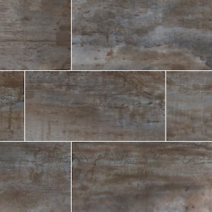 Metallic Rust 24 in. x 48 in. Matte Porcelain Floor and Wall Tile (112 sq. ft./Pallet)