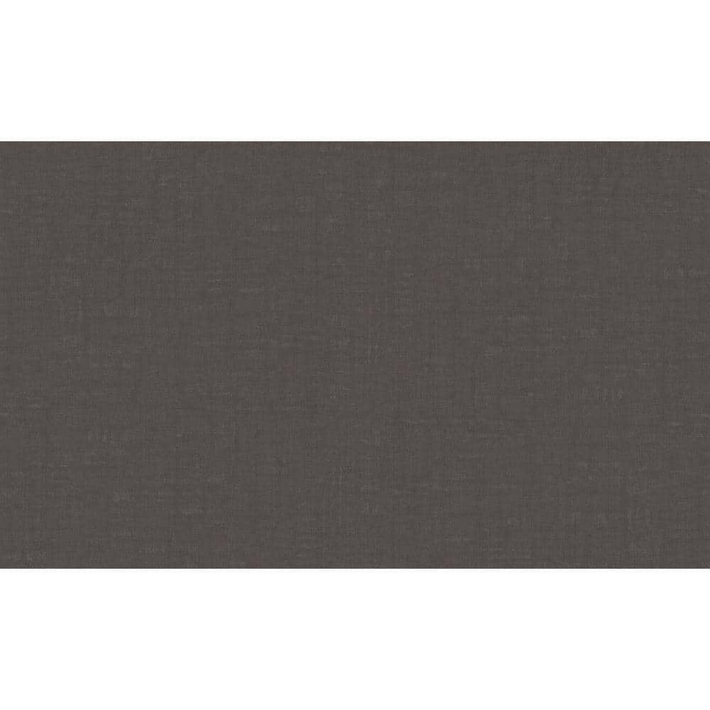 Fusion Collection Linen Effect Texture Black Matte Finish Non-Pasted Vinyl 
