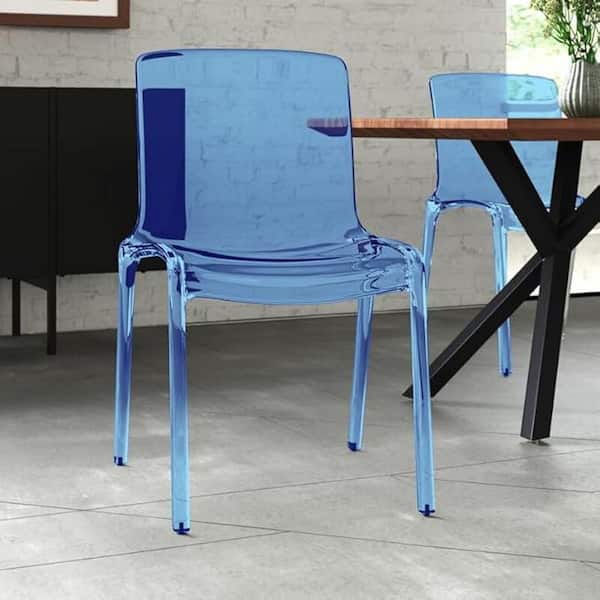 HOME IMPORTS EMPORIUM Blue Color Side Chair