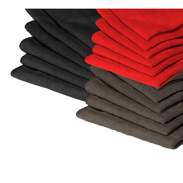 GarageMate 20 Microfiber Towels Combo Colors